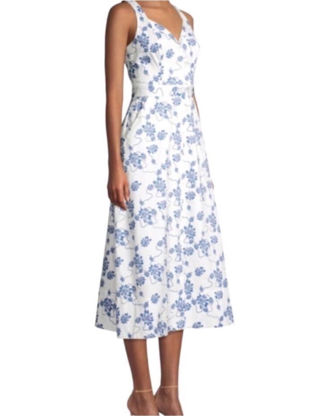 Equipment Olesia Floral Print A-Line Dress New Size 8